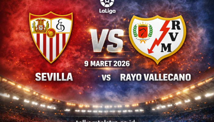Prediksi Sevilla vs Rayo Vallecano, 9 Maret 2026 di La Liga