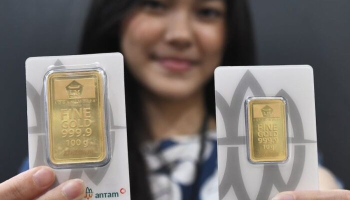 Update Harga Emas Antam Hari Ini (19/3) Anjlok, Turun Rp 53.000 per Gram