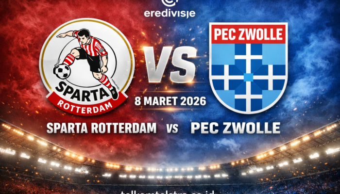 Prediksi Sparta Rotterdam vs PEC Zwolle, 8 Maret 2026 di Eredivisie