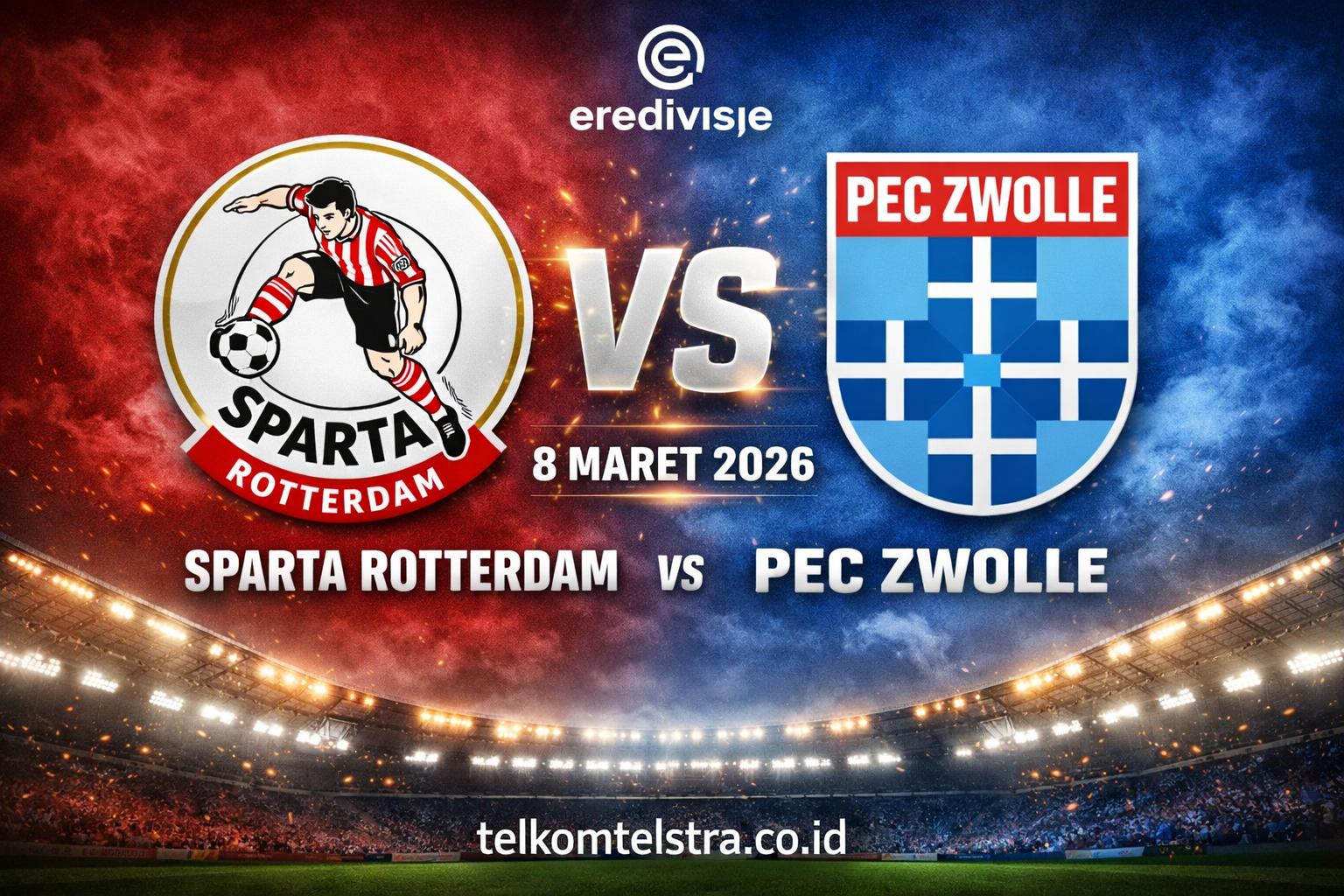 Sparta Rotterdam vs PEC Zwolle match promo