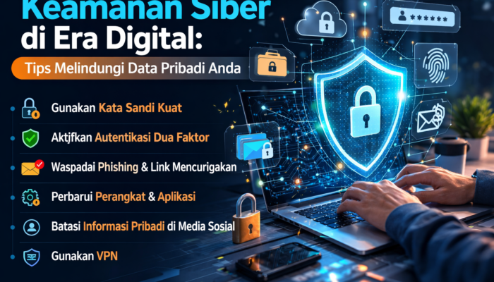 Keamanan Siber di Era Digital: Tips Melindungi Data Pribadi Anda