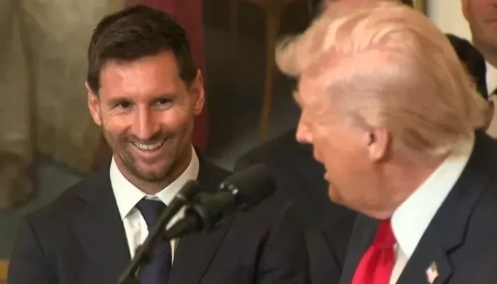 Messi Bertemu Donald Trump di Gedung Putih di Tengah Ketegangan Global