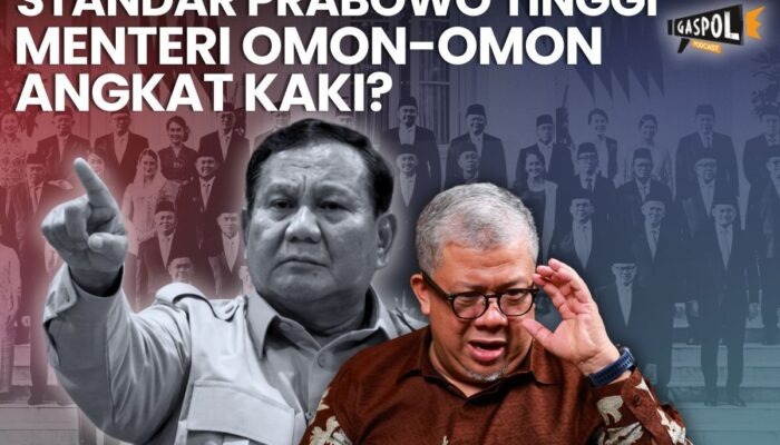 Gaspol Hari Ini: Fahri Hamzah Bongkar Dapur Kabinet Prabowo