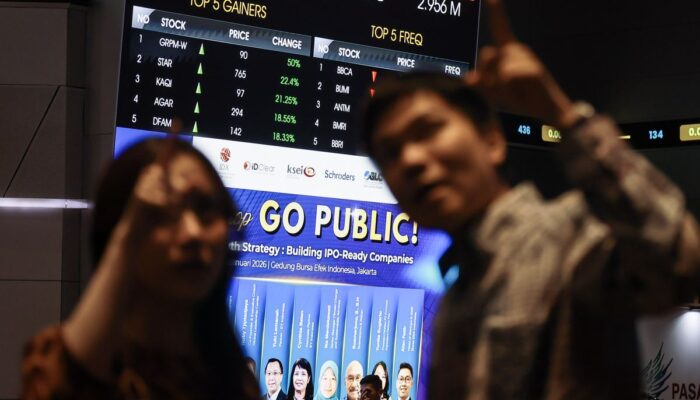 IHSG Naik 2,35 Persen dalam Sepekan, Kapitalisasi Pasar Jadi Rp 13.635 Triliun