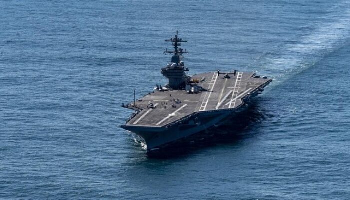 Kapal Induk Nuklir AS USS George HW Bush Dikerahkan ke Timteng